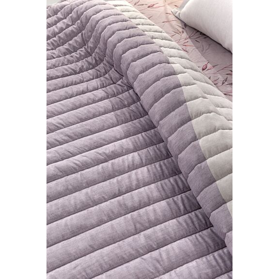 Κουβερλί Fleria Melanze 220x240 guy Laroche  100% Microsuede