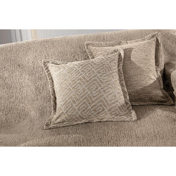 Διακοσμητική Μαξιλαροθήκη Central Taupe 50x50 guy Laroche  37% Cotton-21%polyester-42% Acrylic