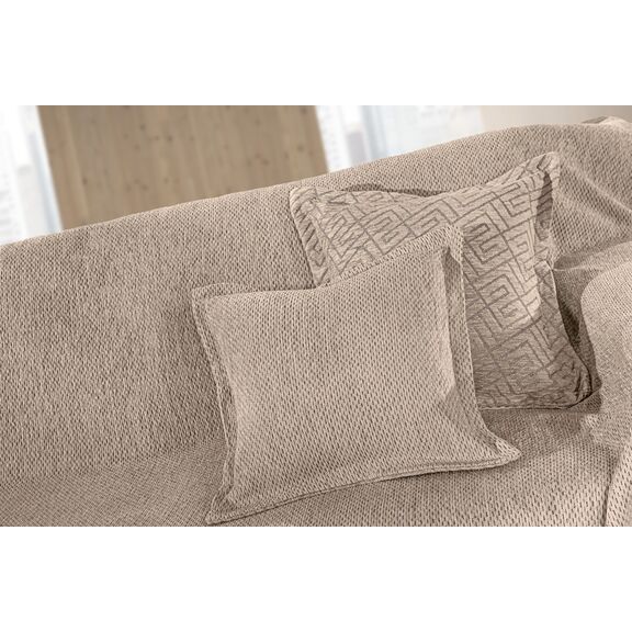 Ριχτάρι Καναπέ Central Natural (Τετραθέσιος) 180x350 guy Laroche  37% Cotton-21%polyester-42% Acrylic