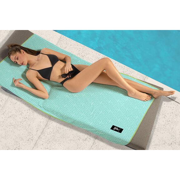 Πετσέτα Θαλάσσης Motivo 02 (1+1) Feel and Touch  83% Polyester - 17% Polyamide
