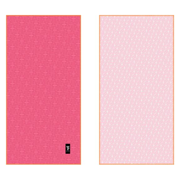 Πετσέτα Θαλάσσης Motivo 05 (1+1) Feel and Touch  83% Polyester - 17% Polyamide