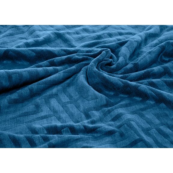 Πετσέτα Θαλάσσης Icon Ocean Blue 90x170 Feel and Touch  88% Polyester - 12% Poliammide