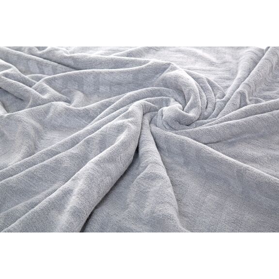 Πετσέτα Θαλάσσης Icon Titanium 90x170 Feel and Touch  88% Polyester - 12% Poliammide