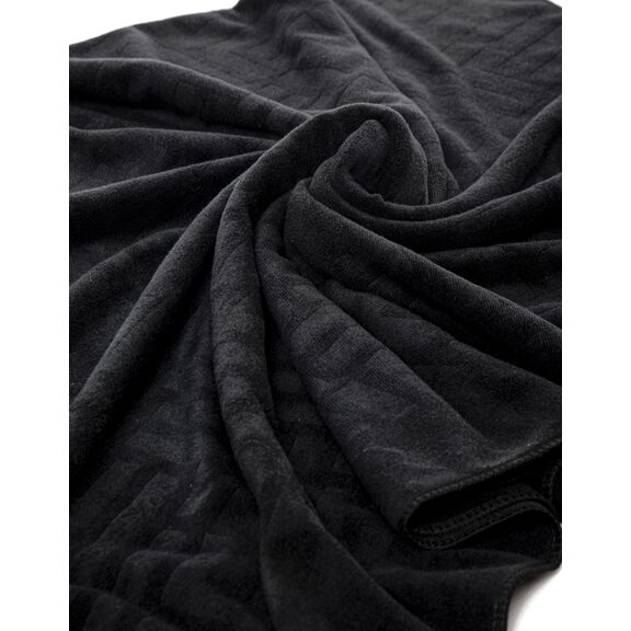 Πετσέτα Θαλάσσης Icon Black 90x170 Feel and Touch  88% Polyester - 12% Poliammide