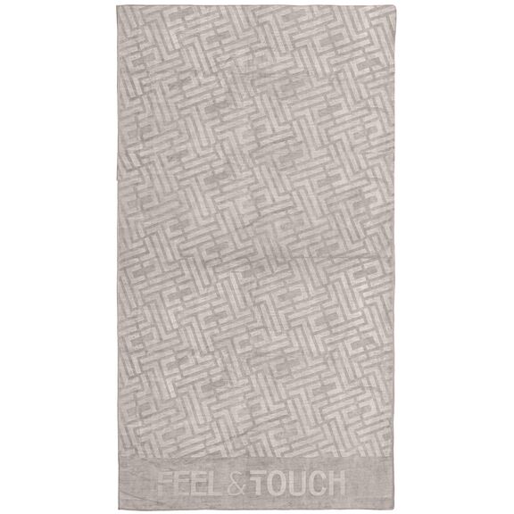 Πετσέτα Θαλάσσης Icon Ammos 90x170 Feel and Touch  88% Polyester - 12% Poliammide