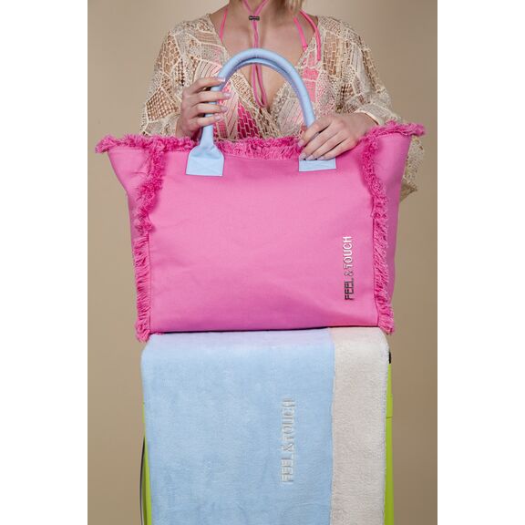 Πετσέτα Θαλάσσης Caribbean Ciel 80x170 Feel and Touch  60% Cotton - 40% Polyester