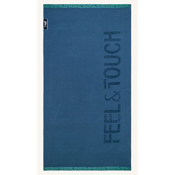 Πετσέτα Θαλάσσης Sunny Cobalt Feel and Touch  100% Cotton
