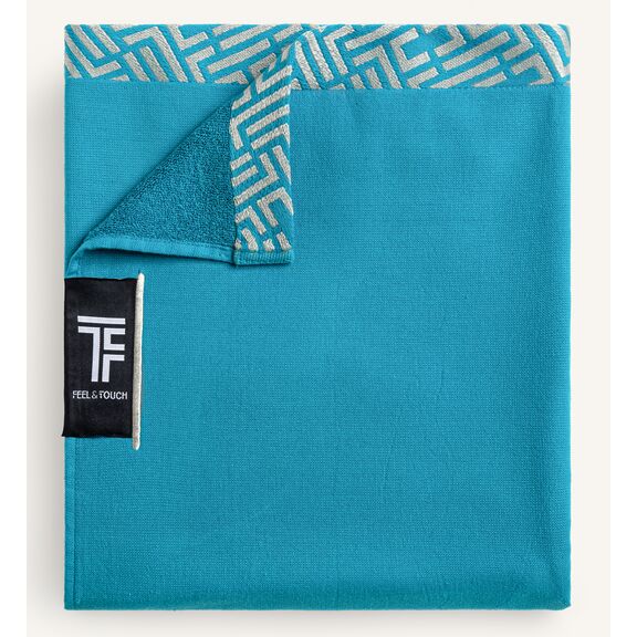 Πετσέτα Θαλάσσης Sunny Oceano Feel and Touch  100% Cotton