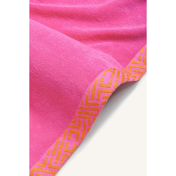Πετσέτα Θαλάσσης Sunny Fuchsia Feel and Touch  100% Cotton