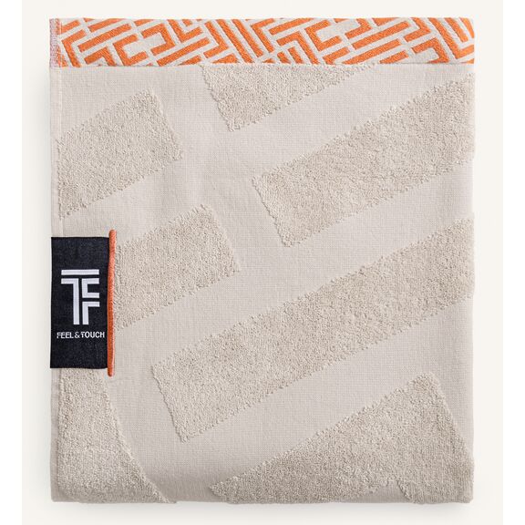 Πετσέτα Θαλάσσης Fresh Sand Feel and Touch  100% Cotton