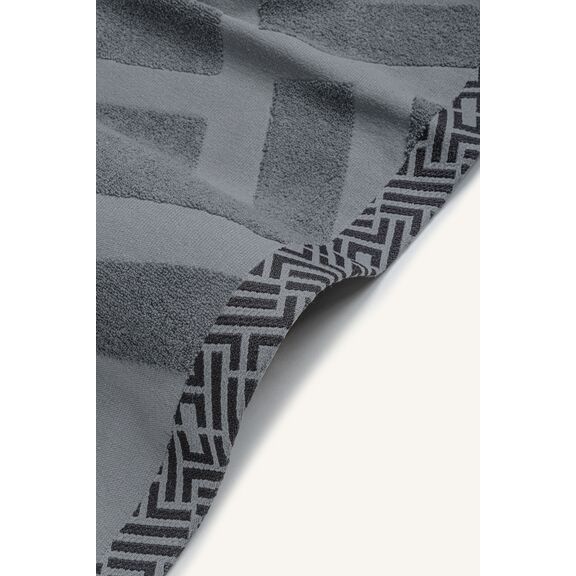 Πετσέτα Θαλάσσης Fresh Anthracite Feel and Touch  100% Cotton