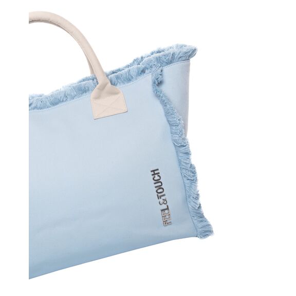 Τσάντα Ώμου Caribbean Ciel - Ammos Feel and Touch  100% Cotton