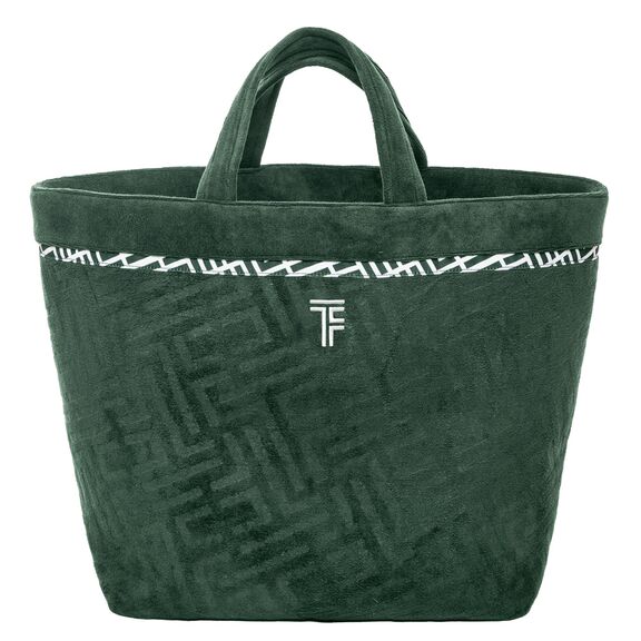 Τσάντα Παραλίας Icon Verde Feel and Touch  88% Polyester - 12% Poliammide