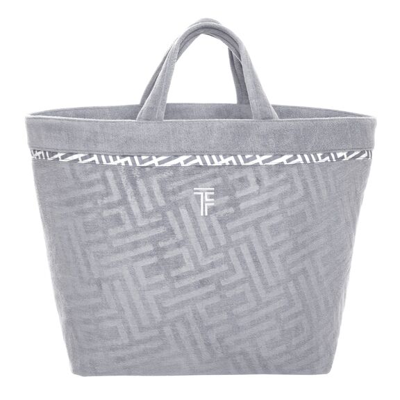Τσάντα Παραλίας Icon Titanium Feel and Touch  88% Polyester - 12% Poliammide