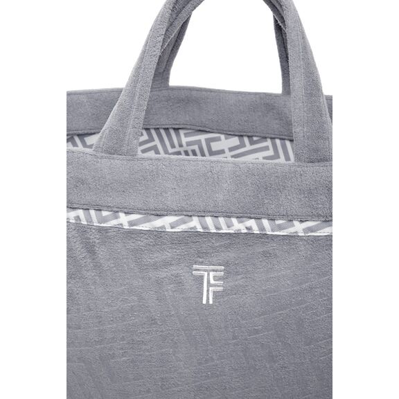 Τσάντα Παραλίας Icon Titanium Feel and Touch  88% Polyester - 12% Poliammide
