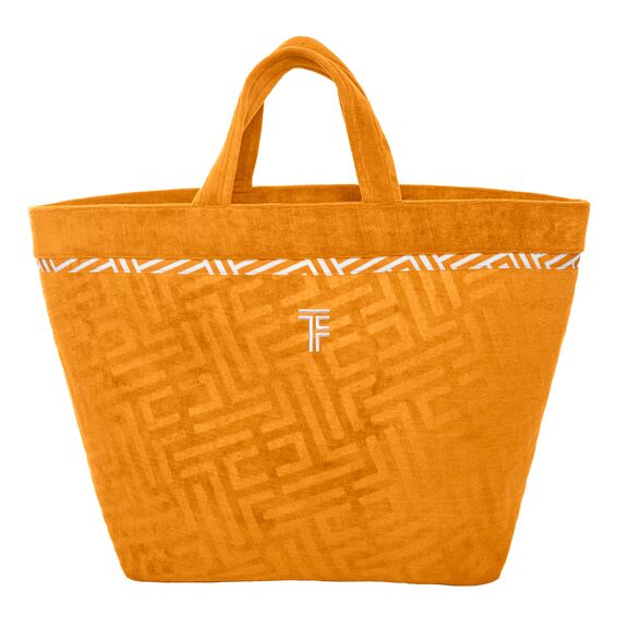 Τσάντα Παραλίας Icon Curry Feel and Touch  88% Polyester - 12% Poliammide