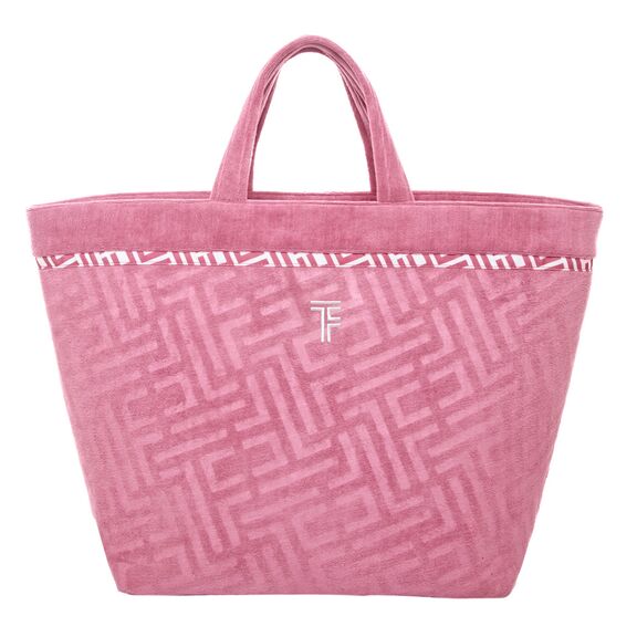 Τσάντα Παραλίας Icon Wild Rose Feel and Touch  88% Polyester - 12% Poliammide