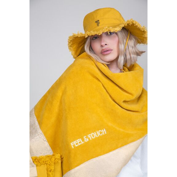 Καπέλο Παραλίας Caribbean Mustard Feel and Touch  100% Cotton