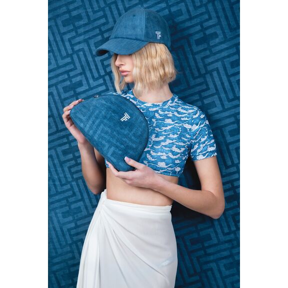 Καπέλο Jockey Icon Ocean Blue Feel and Touch  88% Polyester - 12% Poliammide
