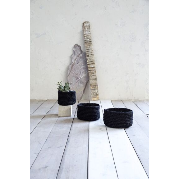 Καλάθι 28x15 - Panier Black Nima Home