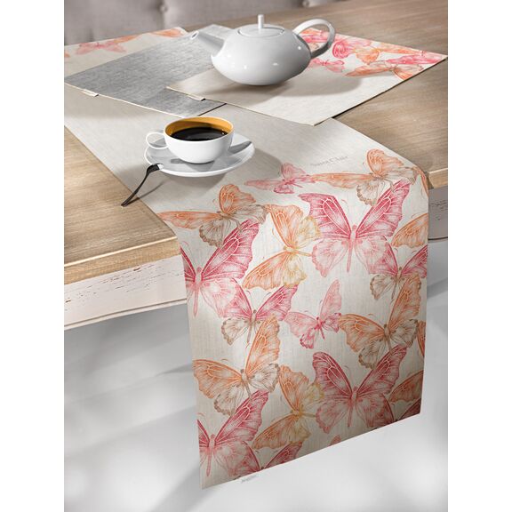 Τραβέρσα 2037 Coral 40x160 Saint Clair  100% Polyester