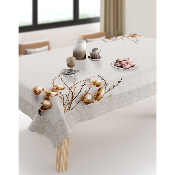 Πασχαλινό Τραπεζομάντηλο Easter 17 145x220 Saint Clair  100% Polyester