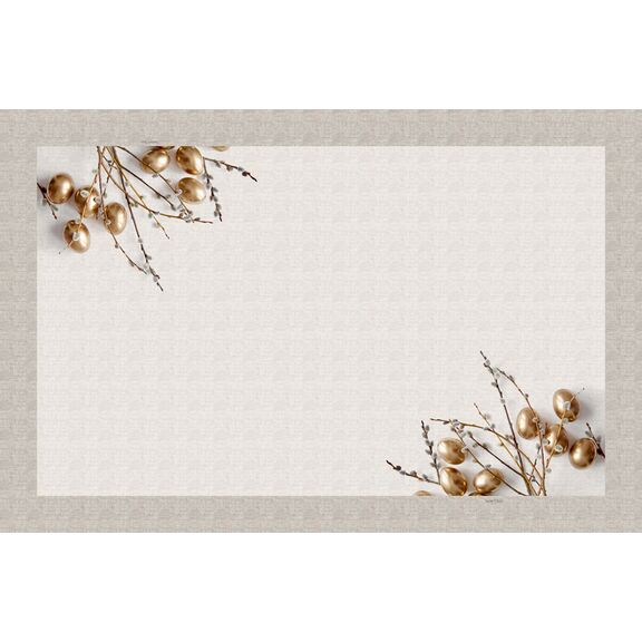 Πασχαλινό Τραπεζομάντηλο Easter 17 145x220 Saint Clair  100% Polyester