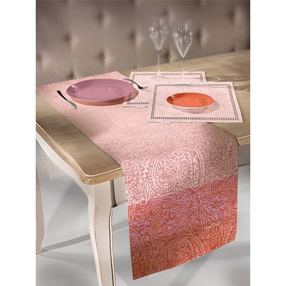 Σουπλά 3007 Pink Laser cut 45x33 Saint Clair  100% Polyester