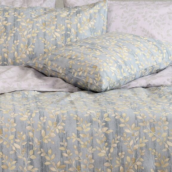 Παπλωματοθηκη Υπερδιπλη Botan Blue Casual Line (225x245)