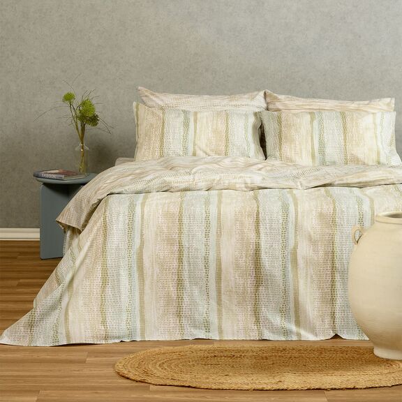 Παπλωματοθηκη Μονη Fuji Mocca Casual Line (165x245)
