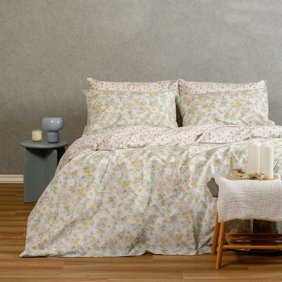 Παπλωματοθηκη Μονη Chloe Aqua Casual Line (165x245)