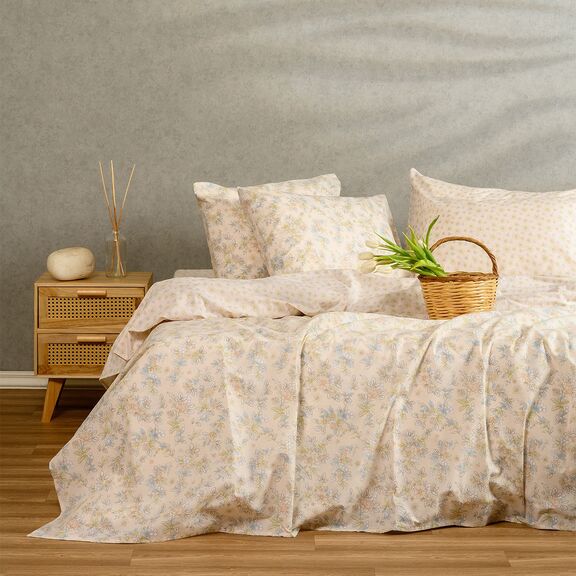 Παπλωματοθηκη Μονη Chloe Peach Casual Line (165x245)