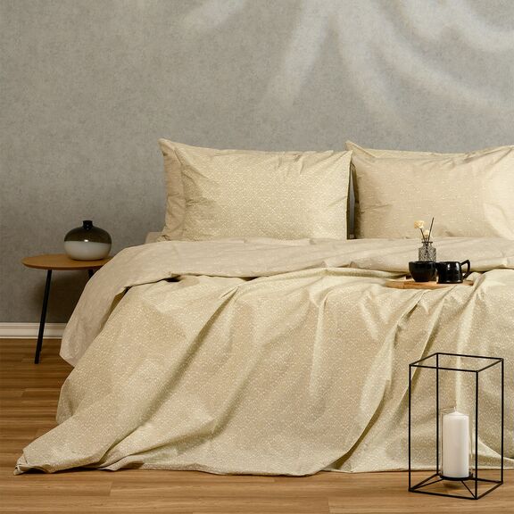 Παπλωματοθηκη Μονη Chantal Beige Ultra Line (165x245)