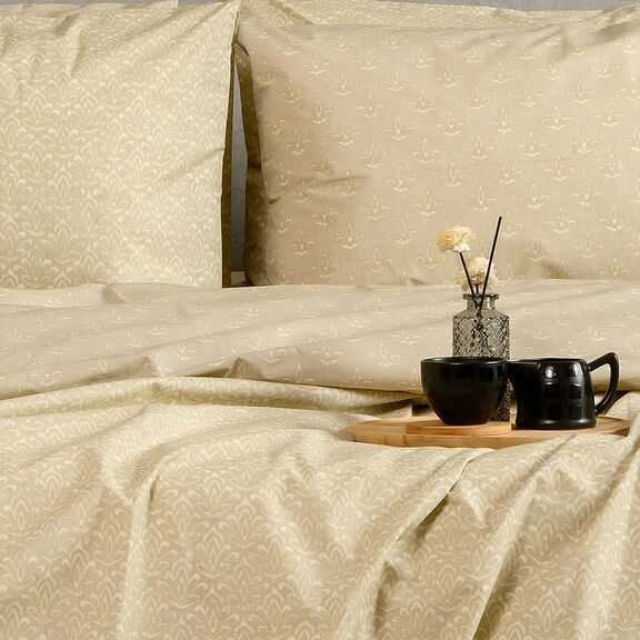Παπλωματοθηκη Μονη Chantal Beige Ultra Line (165x245)