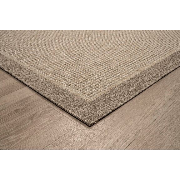Χαλι Ethnik  202822c Brown/caramel Beige - 070x140   με το Mέτρο