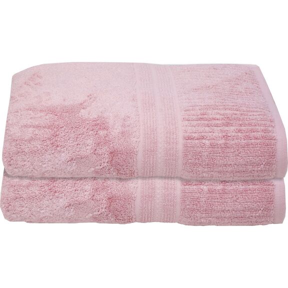 Πετσέτα Σώματος 70x140 anna riska modal 2 blush pink​ cotton