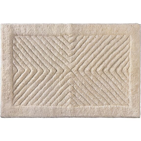Πατάκι Μπάνιου Mozaik Natural 40x60 guy Laroche  100% Cotton