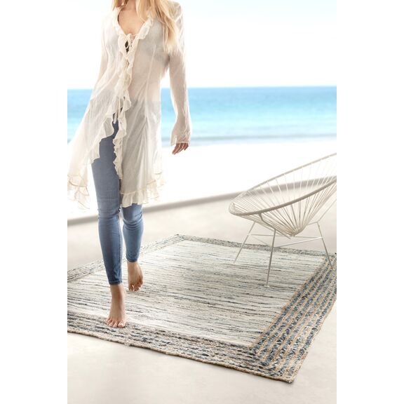 Χαλί Kilim 70x160εκ. guy Laroche  80% Cotton - 20% Jute