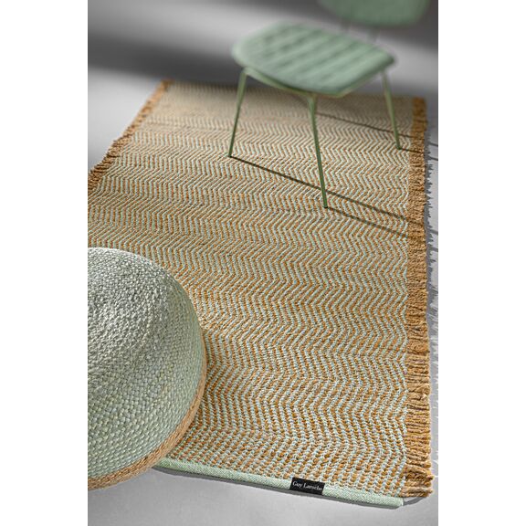 Χαλί Zigk Zagk Washabi 140x200 guy Laroche  50% Jute - 50% Cotton