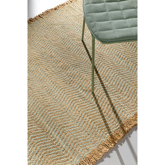 Χαλί Zigk Zagk Washabi 140x200 guy Laroche  50% Jute - 50% Cotton