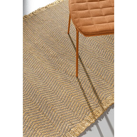 Χαλί Zigk Zagk Taupe 140x200 guy Laroche  50% Jute - 50% Cotton
