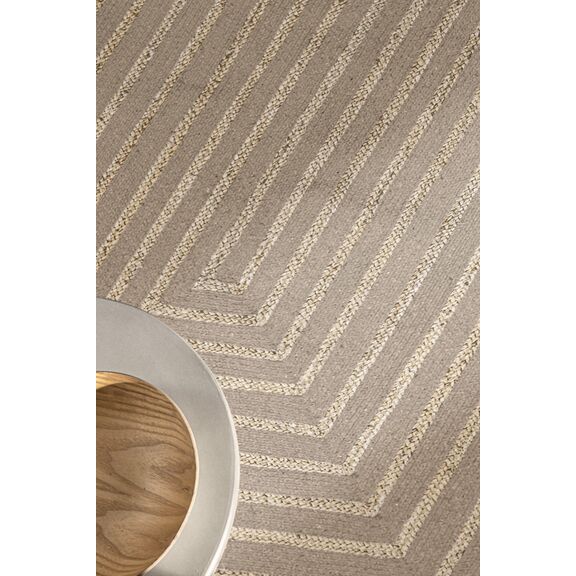 Χαλί Maya Taupe 160x230 guy Laroche  60% Jute - 40% Cotton