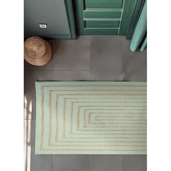 Χαλί Maya Washabi 60x130 guy Laroche  60% Jute - 40% Cotton