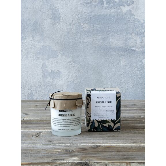 Αρωματικό Κερί 160gr - Fresh Aloe Nima Home