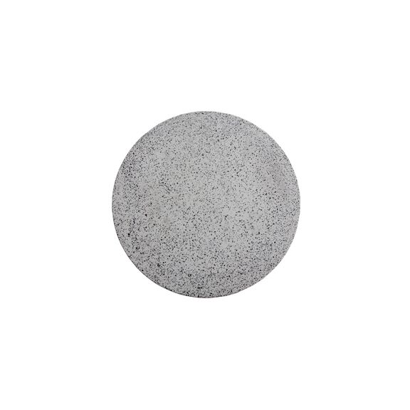 Σκαμπό Noria Terazzo Grey Black (41x41x54) Soulworks 0800005