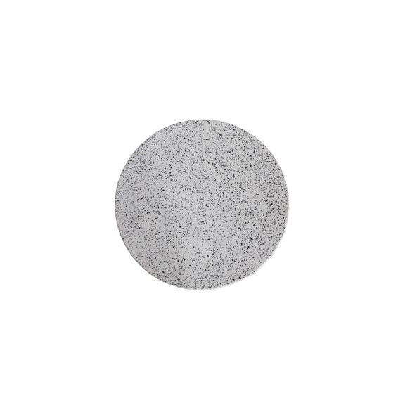 Σκαμπό Rieti Terazzo Grey Black (35x35x45) Soulworks 0800007