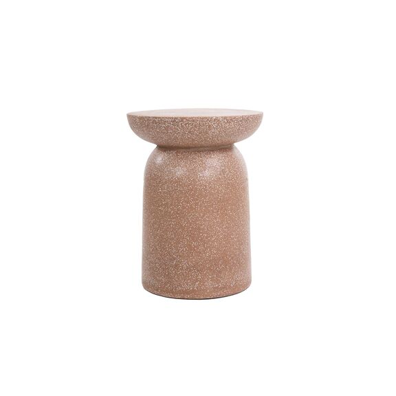 Σκαμπό Rieti Terazzo Teracotta (35x35x45) Soulworks 0800043