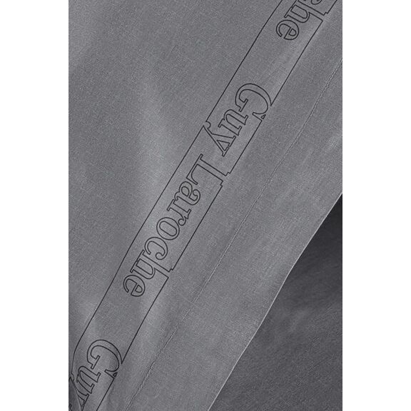 Ζεύγος Μαξιλαροθήκες Color Plus Anthracite 50x70 guy Laroche  100% Cotton Percale