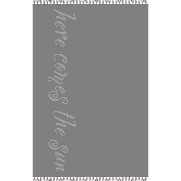 Πετσετα Θαλασσης Beatles Dark Grey (86χ160)