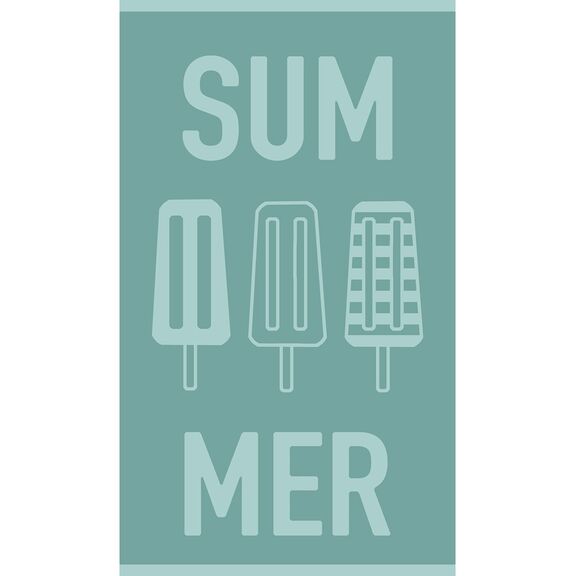 Παιδικη Πετσετα Θαλασσης Summer Aqua (70χ120)